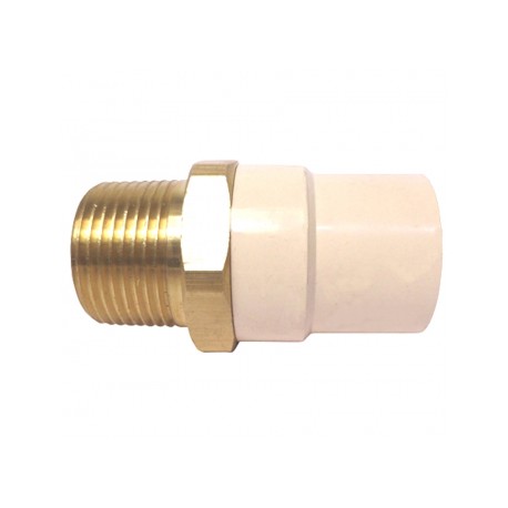 ADAPT MACHO CPVC A COBRE 13 MM