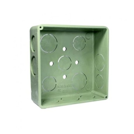 CAJA PVC COND CUADRADA 19MM