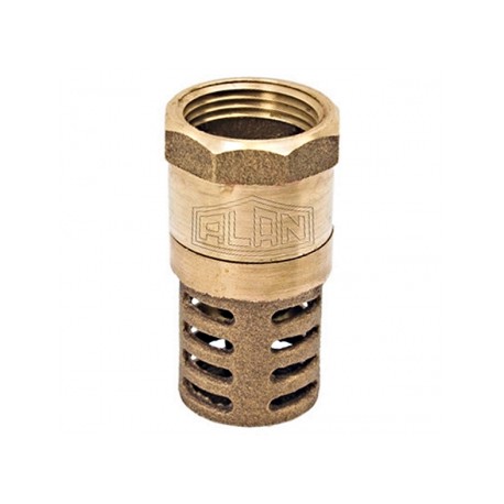 CHECK  ALAN  BRONCE CON CANASTILLA LATON 1 1/4 PULGADA
