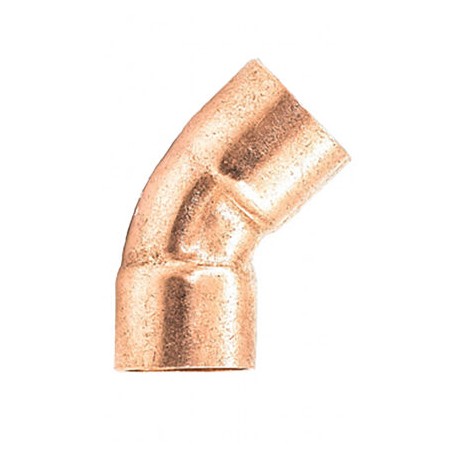 CODO 45 COBRE 25 MM
