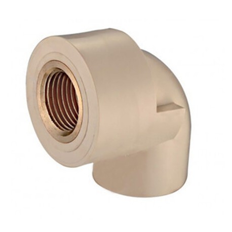 CODO CPVC INSER BR 90 x 13 MM