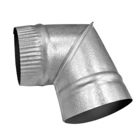 CODO DE LAMINA GALV 102 X 90