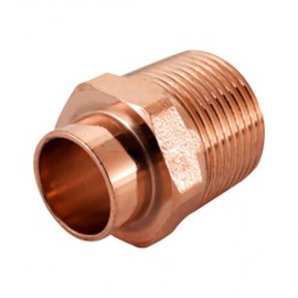 CONECT COBRE ROSC EXT 13 MM