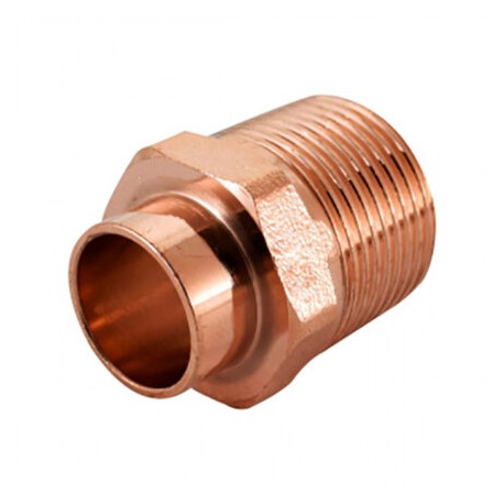 CONECT COBRE ROSC EXT 13 MM