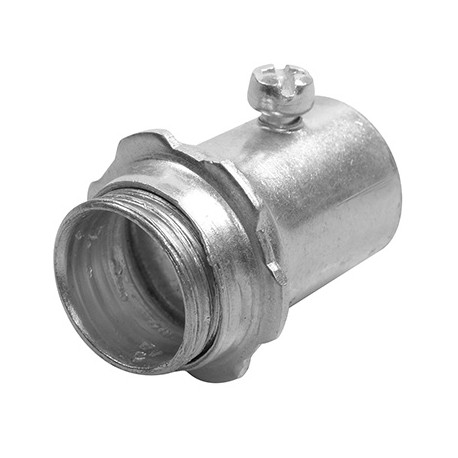 CONECTOR CONDUIT GALVANIZADO T/A P/D 1/2 PULGADA