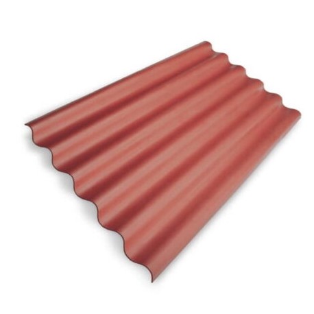 LAMINA ONDA 3 TEKET COLOR BARRO 0.76 X 2.44 MT